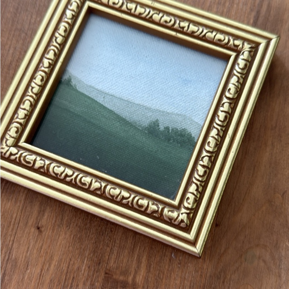 Original painting Framed Landscape Art